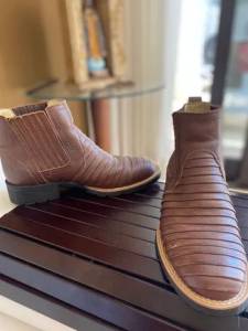 Bota Couro Legtimo Unissex
