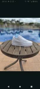Tnis Nike Air Branco E Preto