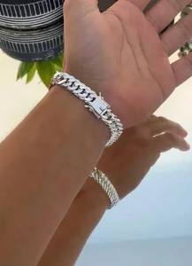 Pulseira Escama Elo Duplo Promoo