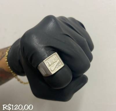 Anel Da Nike (prata 925)
