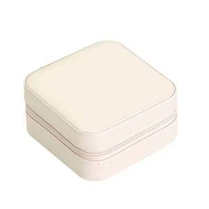 Porta Jias Porttil Na Cor Creme