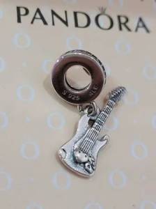 Pingente Berloque Pandora Guitarra
