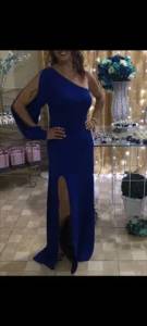 Vestido Azul Royal