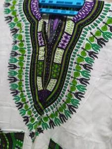Bata Africana Com Desenho tnico