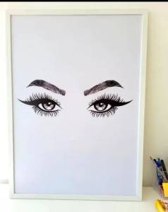 Lindo Quadro Salo Beleza
