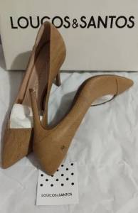 Scarpin De Couro