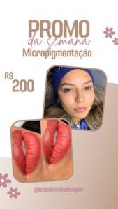 Micropigmentao De Sobrancelhas E Labial