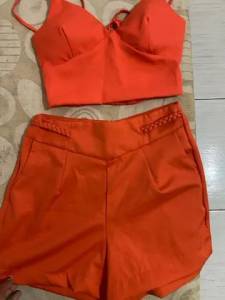 Conjunto Short E E Blusa