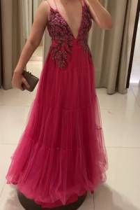 Vestido De Formatura Rosa