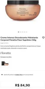 Hidratante Floratta