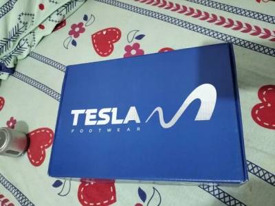 Tenis Tesla Coil White Purple Mesclado