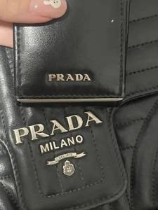 Prada Diagramme Shoulder Bag