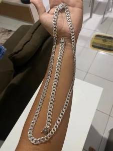 Conjunto De Prata - 10mm
