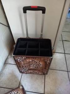 Maleta De Maquiagem Com Rodinha