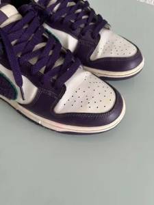 Tnis Nike Dunk Low Chenille Swoosh Grand Purple