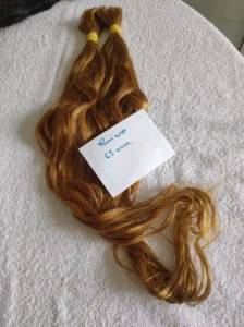 Cabelo Louro Escuro Mega Hair - 65cm - 130 Gramas