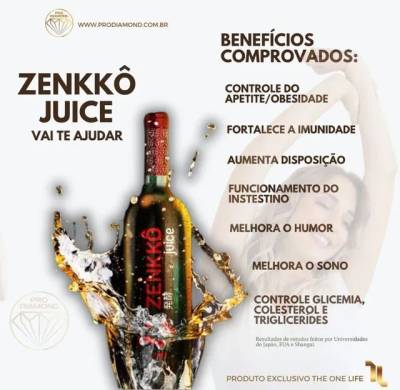 Zenkk Juice- Cuidados Com A Sade
