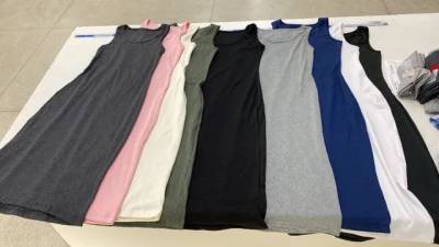 Vestido 100% Ribana Atacado E Varejo