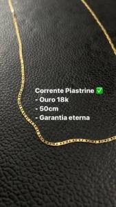Corrente De Ouro 18k