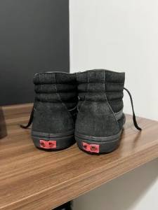 Tnis Vans Sk8 Hi Black Camura