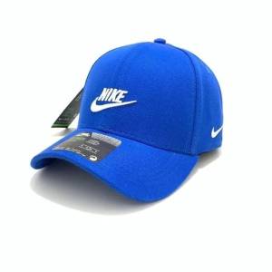 Bon Nike Azul Logo Branco