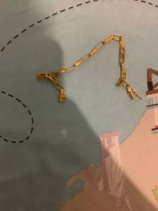 Corrente De Moeda Antiga Com Pulseira