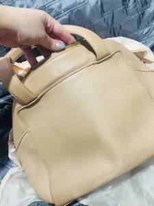 Bolsa De Couro Carmen Steffens