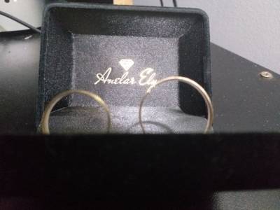 Alianas De Ouro 10 Quilates De Casamento