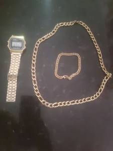Vendo Cordo, Pulseira E Relgio.