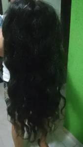 Peruca Lisa Humana