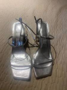 Sandlia Prata Santa Lola N 35