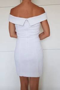 Vestido Decote Canoa