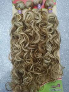 Cabelo Organico Anelado 55cm 230g #p27/613