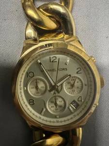 Relogio Feminino Michael Kors Mk3199 Dourado Corrente