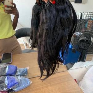 2 Telas Cheias De Cabelo Humano