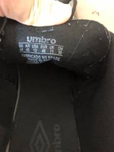 Chuteira Umbro 100,00