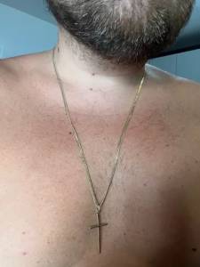 Pulseira E Cordo De Prata Banhando A Ouro