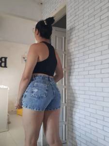 Short Jeans Sem Lycra Tamanho 42