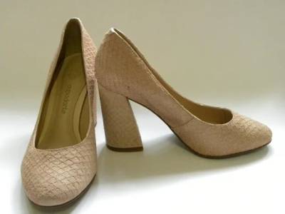 Scarpin Capodarte Croco Ros 33