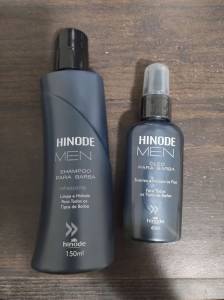 Conjunto Oleo E Shampoo Barba Hinode