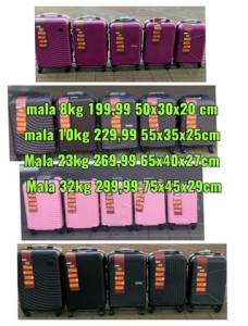 Malas De Viagem 10kg De Bordo 23kg Media 32 Grande
