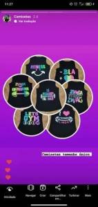 Camiseta Fitness Zumba Academia Treino