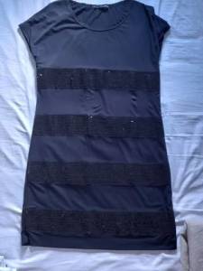 Vestido Malha Com Brilho