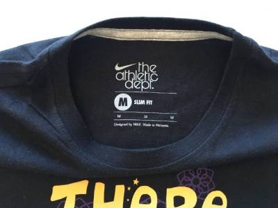 Camiseta Nike Slim Fit There Is No Finish Line - Tam M Feminino