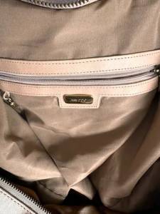 Bolsa Arezzo Em Couro Natural Cortada A Laser