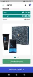Perfume O Boticrio Quasar Kit Natal