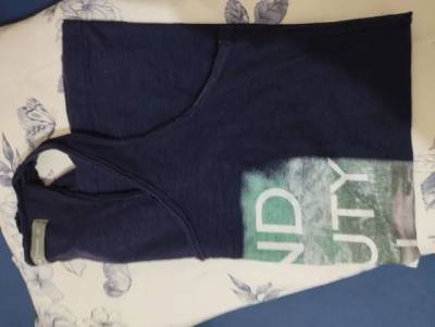Roupa - Camiseta Regata Azul Marinho Hering