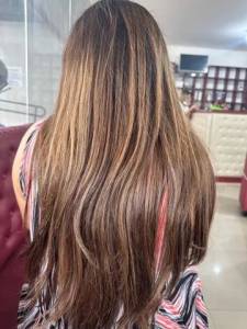 Mega Hair  Cabelo Humano 60 Cm  8 Telas Duplas
