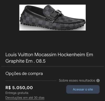 Sapatilha Louis Vuitton