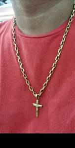 Corrente Ouro 18k 23 Gramas Linda Nova